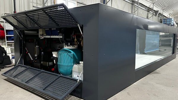 Piscina de polipropileno de 6,5 mx 2,5 m con ventana de 4 m - Imagen 4