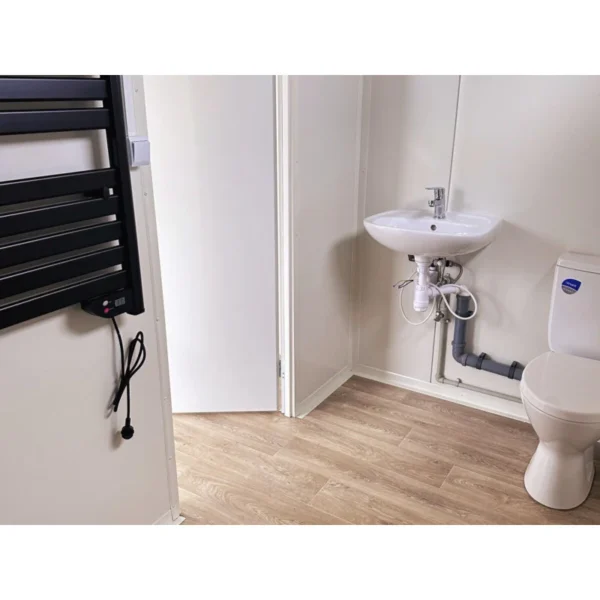Contenedor de oficina 7x3m grandes vitrinas - Imagen 2