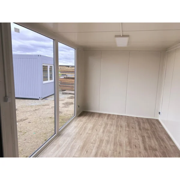 Contenedor de oficina 7x3m grandes vitrinas - Imagen 6