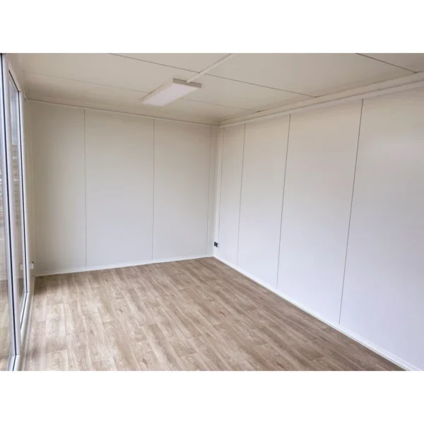 Contenedor de oficina 7x3m grandes vitrinas - Imagen 8