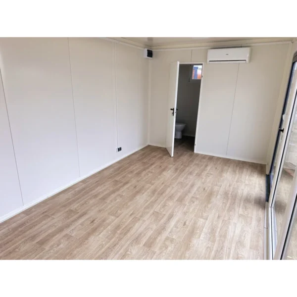 Contenedor de oficina 7x3m grandes vitrinas - Imagen 7