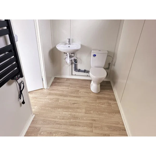 Contenedor de oficina 7x3m grandes vitrinas - Imagen 3
